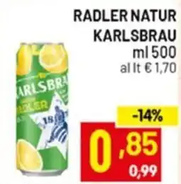Centro Commerciale Discount Radler Natur Karlsbrau offerta
