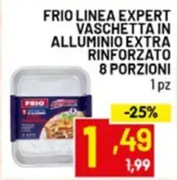 Centro Commerciale Discount Frio linea expert vaschetta in alluminio extra rinforzato offerta