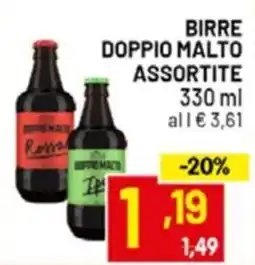 Centro Commerciale Discount Birre doppio malto assortite offerta