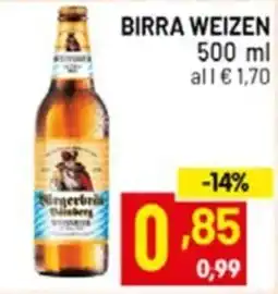 Centro Commerciale Discount Birra Weizen Bürgerbrau Heisingen offerta