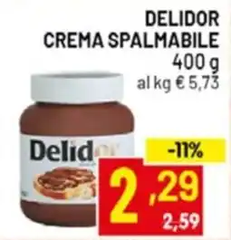 Centro Commerciale Discount Delidor crema spalmabile offerta