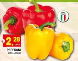 Centro Commerciale Discount Peperoni gialli/rossi offerta