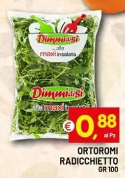 Centro Commerciale Discount DimmidiSi alla maxi insalata offerta