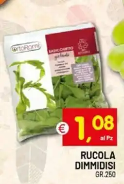 Centro Commerciale Discount Rucola Dimmidisi offerta