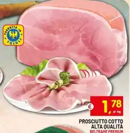 Centro Commerciale Discount Prosciutto cotto alta qualità Beltrame Premium offerta