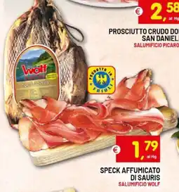 Centro Commerciale Discount Speck affumicato di Sauris offerta