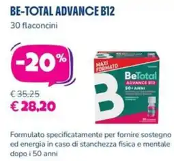 Parafarmacia Più Medical BeTotal Advance B12 offerta