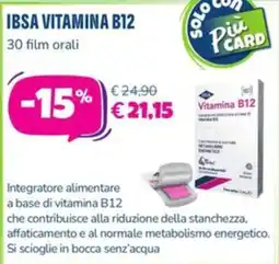 Parafarmacia Più Medical IBSA Vitamina B12 offerta