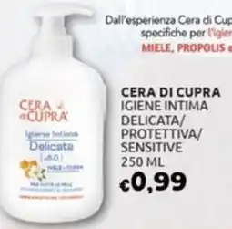 Opportunity Shop Cera di Cupra Igiene Intima Delicata offerta