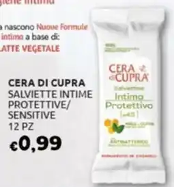 Opportunity Shop Cera di Cupra salviettine intime protettivo offerta