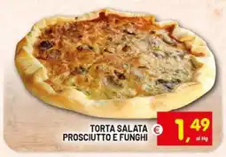 Centro Commerciale Discount Torta salata prosciutto e funghi offerta