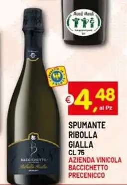 Centro Commerciale Discount Spumante ribolla gialla offerta