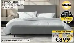 Mercatone Germanvox Letto Line offerta