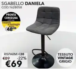 Mercatone Germanvox Sgabello Daniela offerta