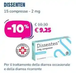 Parafarmacia Più Medical Dissenten offerta