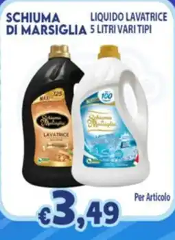 Opportunity Shop Schiuma di Marsiglia liquido lavatrice offerta