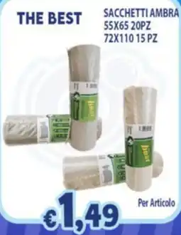 Opportunity Shop Sacchetti ambra offerta