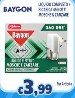 Opportunity Shop Baygon liquido elettrico mosche e zanzare offerta