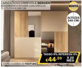 Armadio scorrevole Bergen