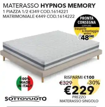 Materasso Hypnos Memory