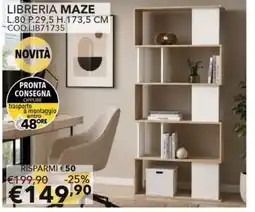 Mercatone Germanvox Libreria Maze offerta