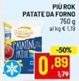 Centro Commerciale Discount Patatine fritte Più Rok offerta