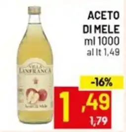 Centro Commerciale Discount Aceto di Mele Villa Lanfranca offerta