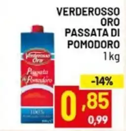 Centro Commerciale Discount Verderosso Oro passata di pomodoro offerta