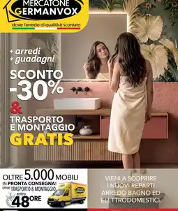 Mercatone Germanvox Arredi bagno offerta