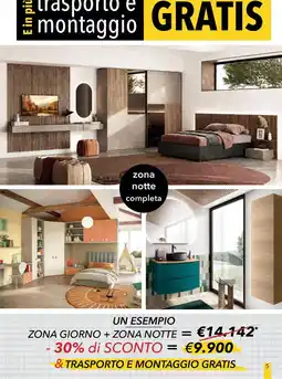 Mercatone Germanvox Zona notte completa offerta