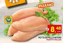Centro Commerciale Discount Petto di pollo intero Friulano offerta