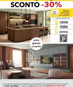 Mercatone Germanvox zona giorno completa offerta