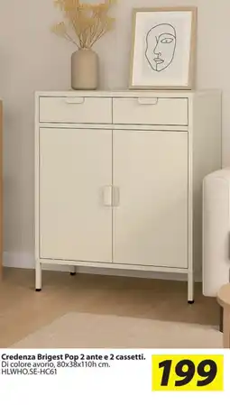Hobby e Legno Credenza Brigest Pop offerta