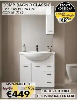 Mercatone Germanvox Comp. Bagno Classic offerta