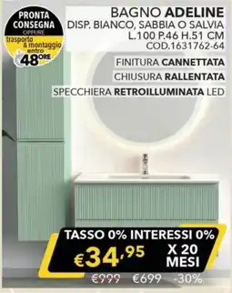 Mercatone Germanvox Bagno Adeline offerta