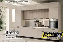 Mercatone Germanvox Cucina componibile smart offerta