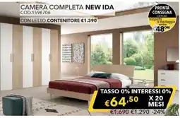 Mercatone Germanvox Camera completa New Ida offerta