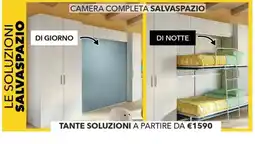Mercatone Germanvox Camera completa salvaspazio offerta