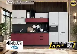 Mercatone Germanvox Cucina Componibile Gioia offerta