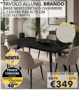 Mercatone Germanvox Tavolo allung. Brando offerta