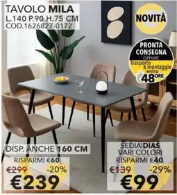 Mercatone Germanvox Tavolo Mila offerta