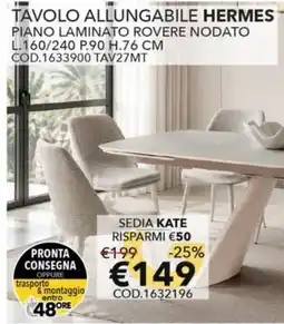 Mercatone Germanvox Sedia Kate offerta