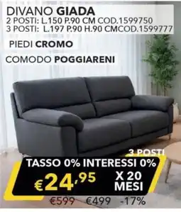 Mercatone Germanvox Divano Giada offerta