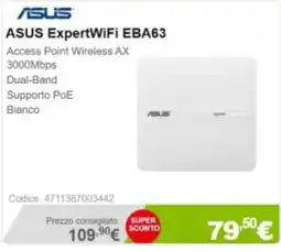 Next ASUS ExpertWiFi EBA63 offerta