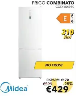 Mercatone Germanvox Frigo combinato Midea offerta