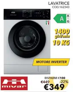 Mercatone Germanvox Lavatrice Mivar offerta