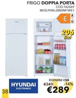 Mercatone Germanvox Frigo doppia porta Hyundai Electronics offerta