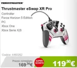 Next Thrustmaster eSwap XR Pro Controller Forza Horizon 5 Edition offerta