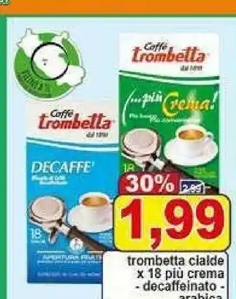 Pewex Cialde piu crema 18 pezzo offerta
