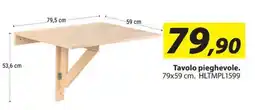 Hobby e Legno Tavolo pieghevole offerta
